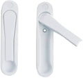 UPVC Pop Handle — Sliding Window & Door Flush Pull Handle (White)
